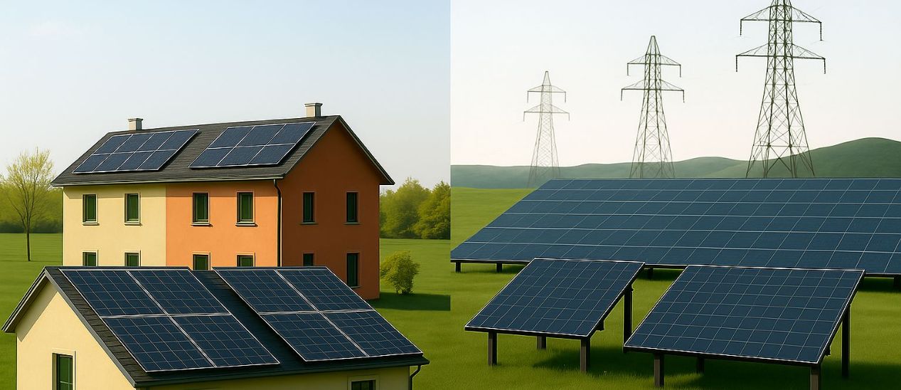 Community Solar VS. Utility Solar: What’s the Difference? Community Solar VS. Utility Solar: What’s the Difference?