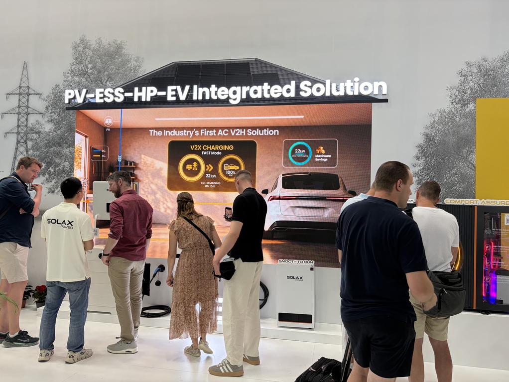 SolaXがIntersolar Europeに出展