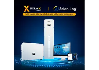 SolaX PowerとSolar-Logが参加して、より良いエネルギー管理を提供