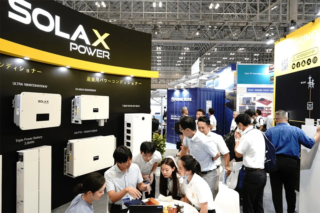ワールド・スマート・エナジー・ウィーク 2023 – SolaX、日本でJ1 ESS-HBシリーズを披露